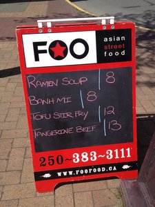 Foo Asian Street Food restaurant, Victoria, BC, Canada