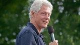 Der ehemalige US-. PrÃ¤sident Bill Clinton in Toronto sprechen