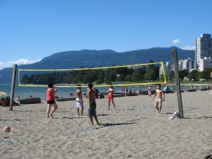 English Bay volleyball
